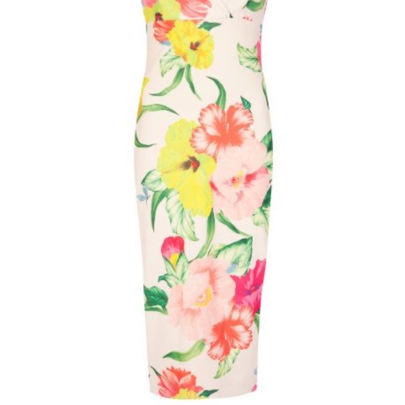 Ted Baker Floral Midi Dress - Picture 5 of 5